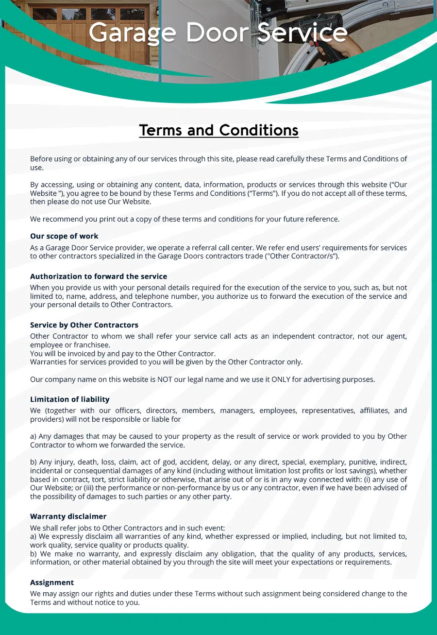 Central Garage Door Service East Greenwich, RI 401-304-9017